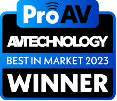 ClearOne’s DIALOG® UVHF has been honored as a winner in the 2023 AV Technology Pro AV Best in Market award program.